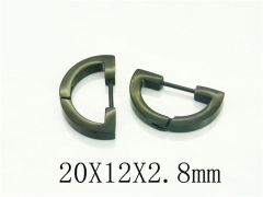 HY Wholesale Earrings 316L Stainless Steel Popular Jewelry Earrings-HY75E0156KE