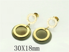 HY Wholesale Earrings 316L Stainless Steel Popular Jewelry Earrings-HY24E0123HHE