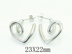 HY Wholesale Earrings 316L Stainless Steel Popular Jewelry Earrings-HY16E0207NR
