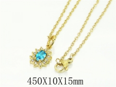 HY Wholesale Necklaces Stainless Steel 316L Jewelry Necklaces-HY15N0224SMJ