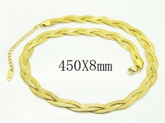 HY Wholesale Necklaces Stainless Steel 316L Jewelry Necklaces-HY53N0140PL