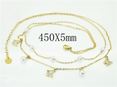 HY Wholesale Necklaces Stainless Steel 316L Jewelry Necklaces-HY32N0863HHX