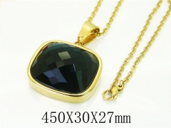 HY Wholesale Necklaces Stainless Steel 316L Jewelry Necklaces-HY15N0175HPA
