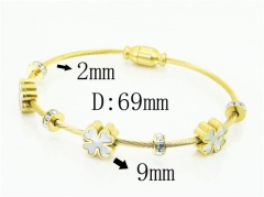 HY Wholesale Bangles Jewelry Stainless Steel 316L Fashion Bangle-HY32B0905HNE