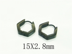 HY Wholesale Earrings 316L Stainless Steel Popular Jewelry Earrings-HY75E0168KF