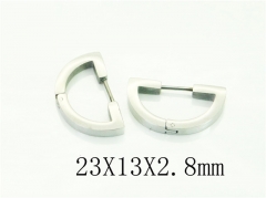 HY Wholesale Earrings 316L Stainless Steel Popular Jewelry Earrings-HY75E0191WJL