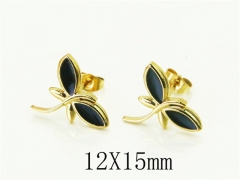 HY Wholesale Earrings 316L Stainless Steel Popular Jewelry Earrings-HY43E0645CJL