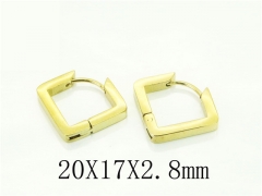 HY Wholesale Earrings 316L Stainless Steel Popular Jewelry Earrings-HY75E0133KE