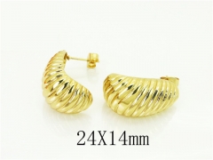 HY Wholesale Earrings 316L Stainless Steel Popular Jewelry Earrings-HY30E1548SNL