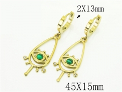 HY Wholesale Earrings 316L Stainless Steel Popular Jewelry Earrings-HY43E0528OS