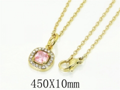 HY Wholesale Necklaces Stainless Steel 316L Jewelry Necklaces-HY15N0192WMJ