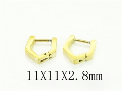 HY Wholesale Earrings 316L Stainless Steel Popular Jewelry Earrings-HY75E0130KC