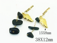 HY Wholesale Earrings 316L Stainless Steel Popular Jewelry Earrings-HY43E0503MZ
