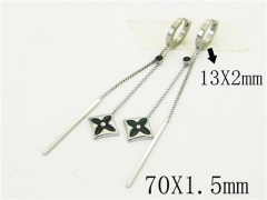 HY Wholesale Earrings 316L Stainless Steel Popular Jewelry Earrings-HY24E0111HHL