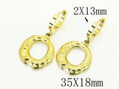 HY Wholesale Earrings 316L Stainless Steel Popular Jewelry Earrings-HY43E0551MC