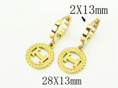HY Wholesale Earrings 316L Stainless Steel Popular Jewelry Earrings-HY43E0549MR