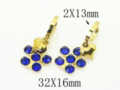 HY Wholesale Earrings 316L Stainless Steel Popular Jewelry Earrings-HY43E0585MV