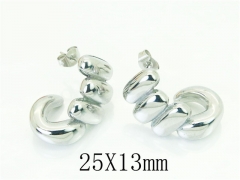 HY Wholesale Earrings 316L Stainless Steel Popular Jewelry Earrings-HY16E0211NA