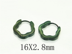 HY Wholesale Earrings 316L Stainless Steel Popular Jewelry Earrings-HY75E0172KQ