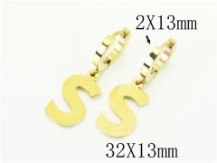 HY Wholesale Earrings 316L Stainless Steel Popular Jewelry Earrings-HY43E0558LS