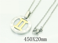 HY Wholesale Necklaces Stainless Steel 316L Jewelry Necklaces-HY74N0186UOO