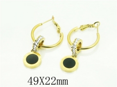 HY Wholesale Earrings 316L Stainless Steel Popular Jewelry Earrings-HY32E0460HDL
