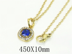 HY Wholesale Necklaces Stainless Steel 316L Jewelry Necklaces-HY15N0188DMJ