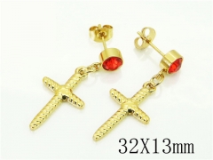 HY Wholesale Earrings 316L Stainless Steel Popular Jewelry Earrings-HY60E1610JA