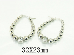 HY Wholesale Earrings 316L Stainless Steel Popular Jewelry Earrings-HY06E0403MQ