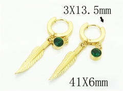 HY Wholesale Earrings 316L Stainless Steel Popular Jewelry Earrings-HY60E1502QJO
