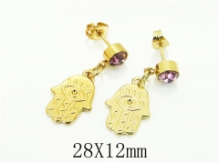 HY Wholesale Earrings 316L Stainless Steel Popular Jewelry Earrings-HY60E1667JX