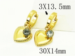 HY Wholesale Earrings 316L Stainless Steel Popular Jewelry Earrings-HY60E1545QJO