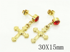 HY Wholesale Earrings 316L Stainless Steel Popular Jewelry Earrings-HY60E1623JW