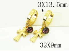 HY Wholesale Earrings 316L Stainless Steel Popular Jewelry Earrings-HY60E1562CJO
