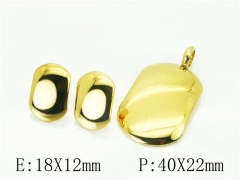 HY Wholesale 316L Stainless Steel jewelry Set-HY57S0139HHY