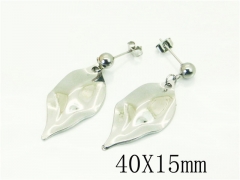 HY Wholesale Earrings 316L Stainless Steel Popular Jewelry Earrings-HY06E0409MU