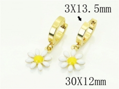 HY Wholesale Earrings 316L Stainless Steel Popular Jewelry Earrings-HY60E1567QIO