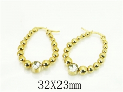 HY Wholesale Earrings 316L Stainless Steel Popular Jewelry Earrings-HY06E0404NW