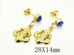 HY Wholesale Earrings 316L Stainless Steel Popular Jewelry Earrings-HY60E1630JW