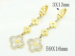 HY Wholesale Earrings 316L Stainless Steel Popular Jewelry Earrings-HY32E0461HHZ