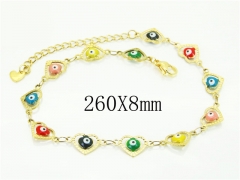 HY Wholesale Bracelets 316L Stainless Steel Jewelry Bracelets-HY81B0723YKL