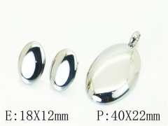 HY Wholesale 316L Stainless Steel jewelry Set-HY57S0136HBB