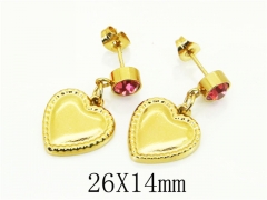 HY Wholesale Earrings 316L Stainless Steel Popular Jewelry Earrings-HY60E1648JZ