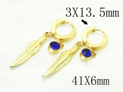 HY Wholesale Earrings 316L Stainless Steel Popular Jewelry Earrings-HY60E1505ZJO
