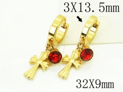 HY Wholesale Earrings 316L Stainless Steel Popular Jewelry Earrings-HY60E1558SJO