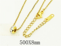 HY Wholesale Necklaces Stainless Steel 316L Jewelry Necklaces-HY81N0404MW