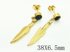 HY Wholesale Earrings 316L Stainless Steel Popular Jewelry Earrings-HY60E1578JB