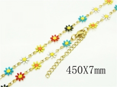 HY Wholesale Necklaces Stainless Steel 316L Jewelry Necklaces-HY39N0708PR