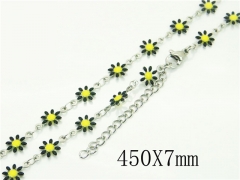 HY Wholesale Necklaces Stainless Steel 316L Jewelry Necklaces-HY39N0713OV