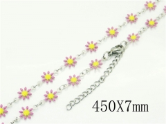 HY Wholesale Necklaces Stainless Steel 316L Jewelry Necklaces-HY39N0709OQ